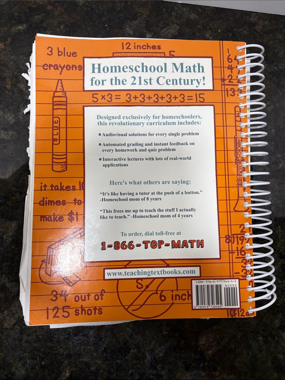 Teaching Textbooks Math 5 Set - Picture 5 of 10